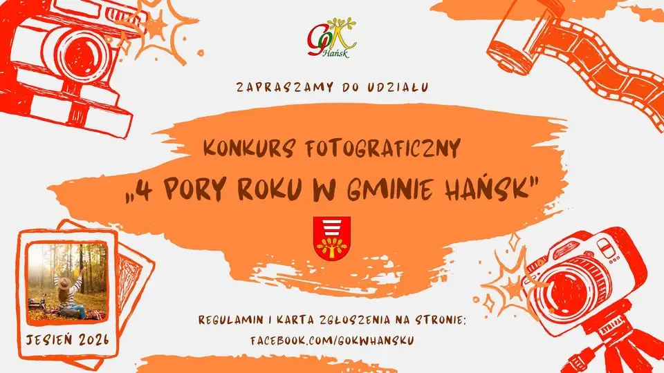 Gmina Hańsk zaprasza do jesiennej edycji konkursu fotograficznego „4 pory roku”