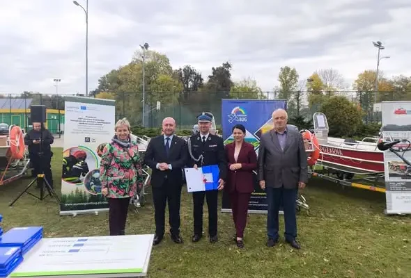 Nowa łódź ratownicza dla OSP w gminie Ruda-Huta