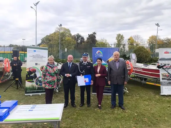 Nowa łódź ratownicza dla OSP w gminie Ruda-Huta