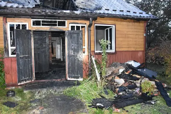 Tragiczny pożar w Starym Brusie. Nie żyje 88-letnia kobieta