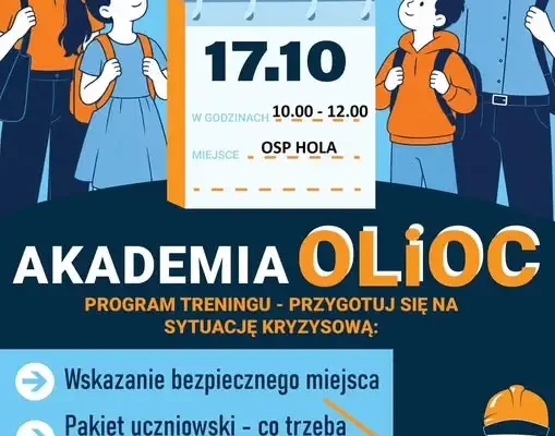 Krajowy Trening Rodzinny Akademii OLiOC w Holi – sprawdź swoją gotowość na kryzys