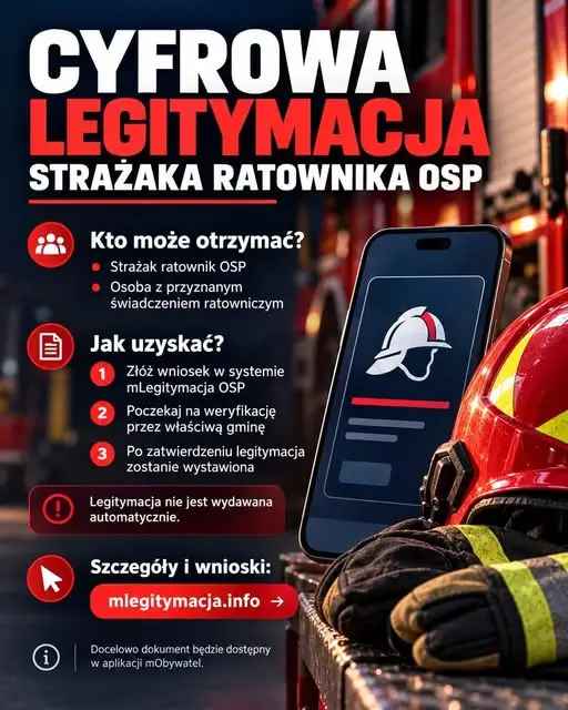 Cyfrowa legitymacja strażaka OSP – jak ją uzyskać?