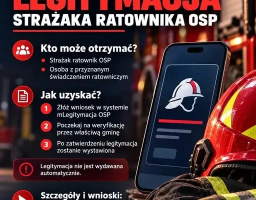 Cyfrowa legitymacja strażaka ratownika OSP – jak ją uzyskać?