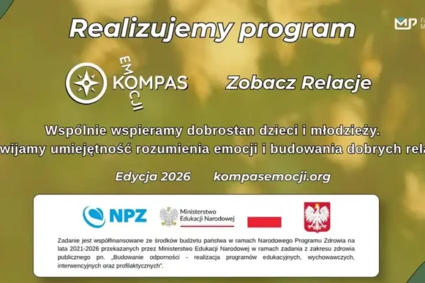 Szkoła w Brusach stawia na emocje – rusza program „Kompas Emocji”