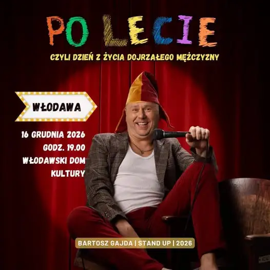 Bartosz Gajda z programem „Po lecie” we Włodawskim Domu Kultury