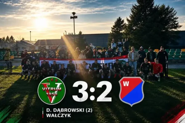 Wola Uhruska wygrywa derby z Włodawianką 3:2