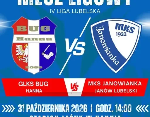 Bug Hanna walczy o ligowe punkty – w sobotę mecz z Janowianką